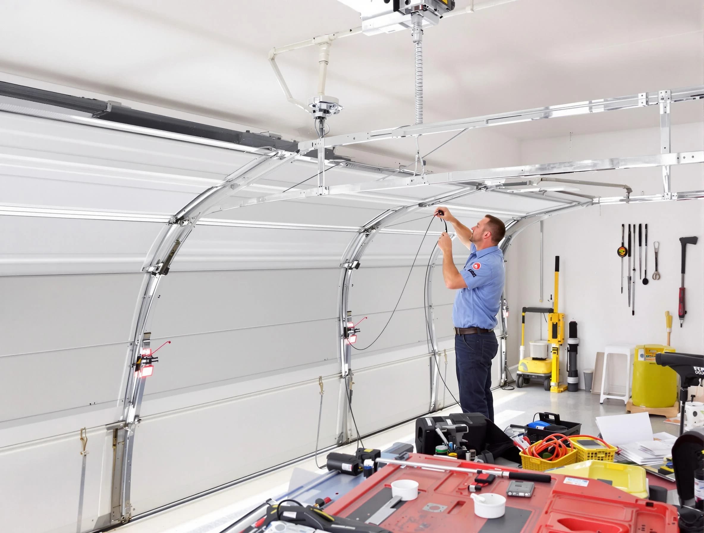 Garage door cable repair service by Munhall Garage Door Repair in Munhall