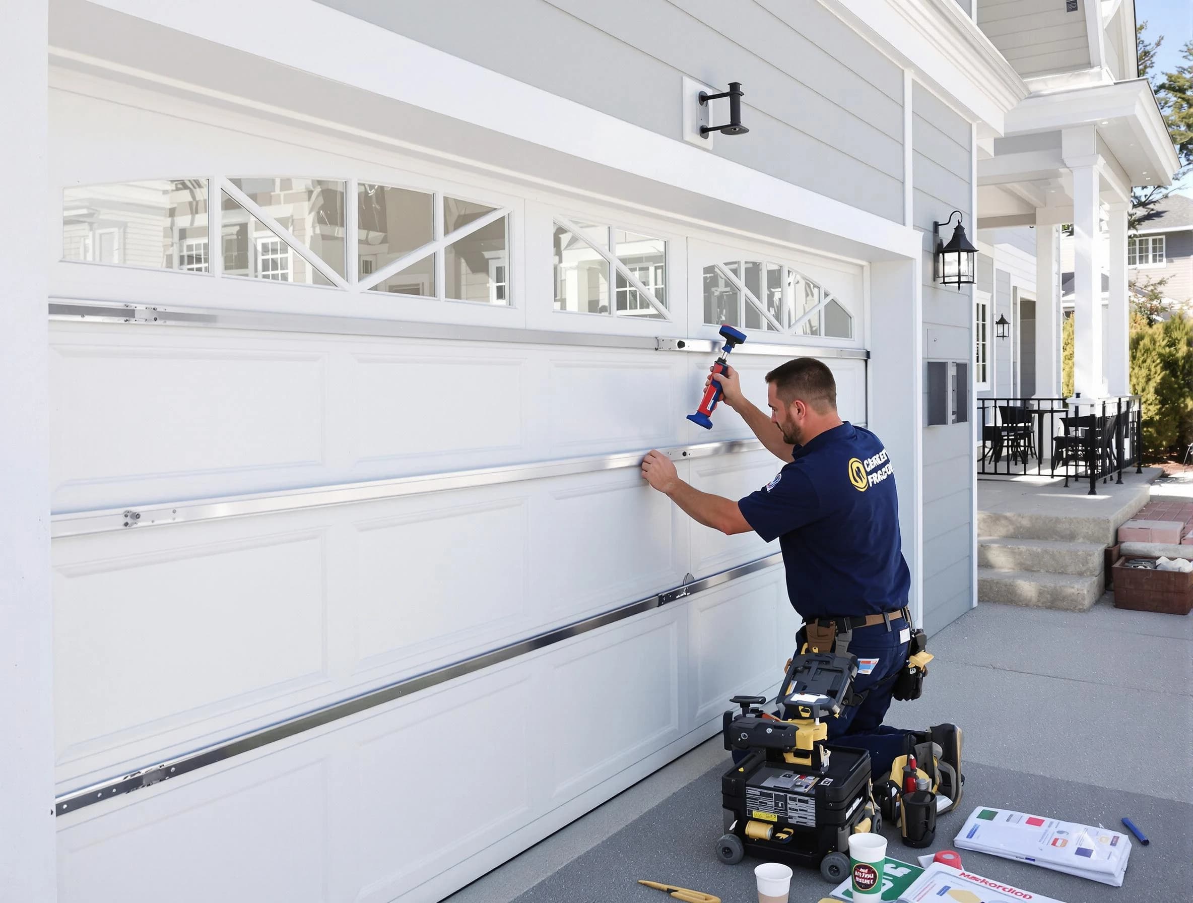 Professional garage door installation by Munhall Garage Door Repair in Munhall