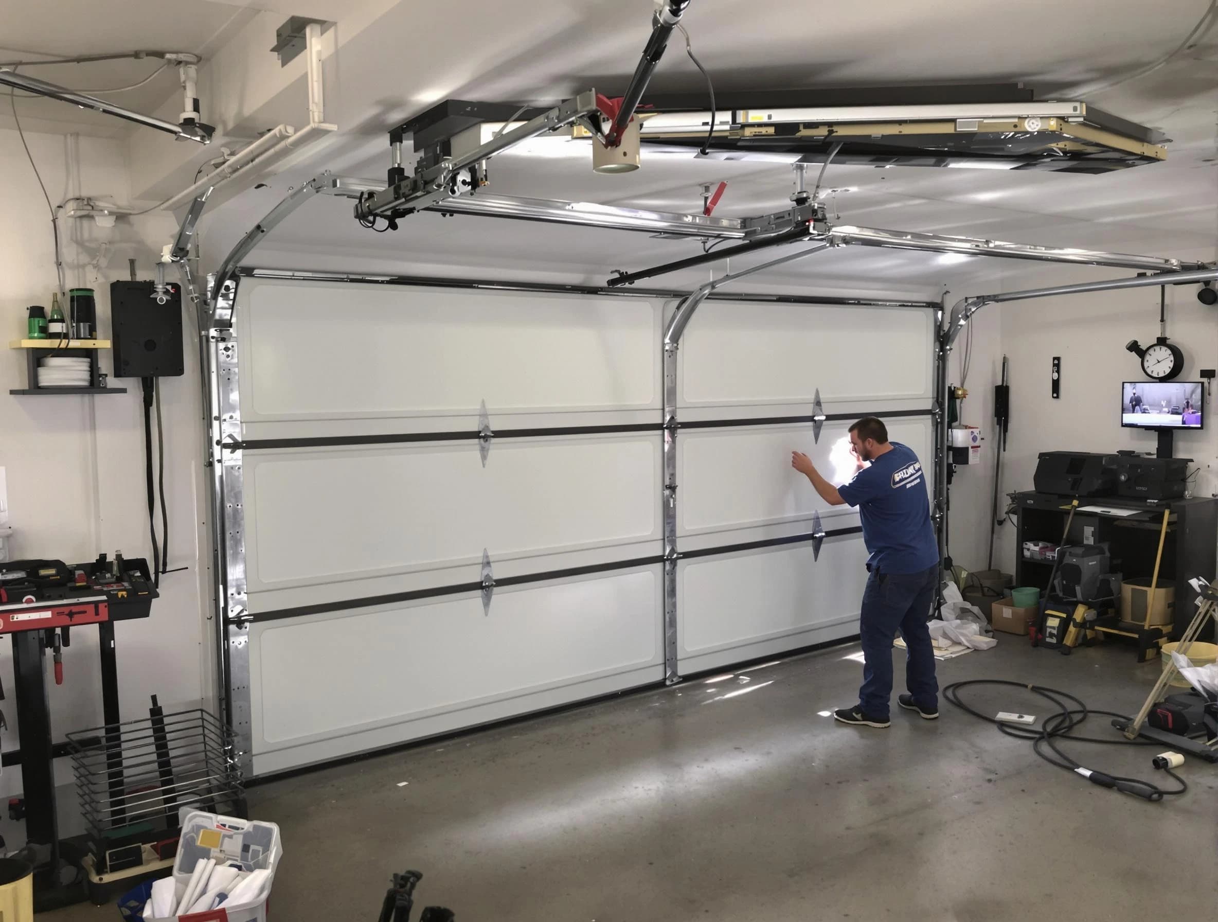 Professional garage door repair service by Munhall Garage Door Repair in Munhall
