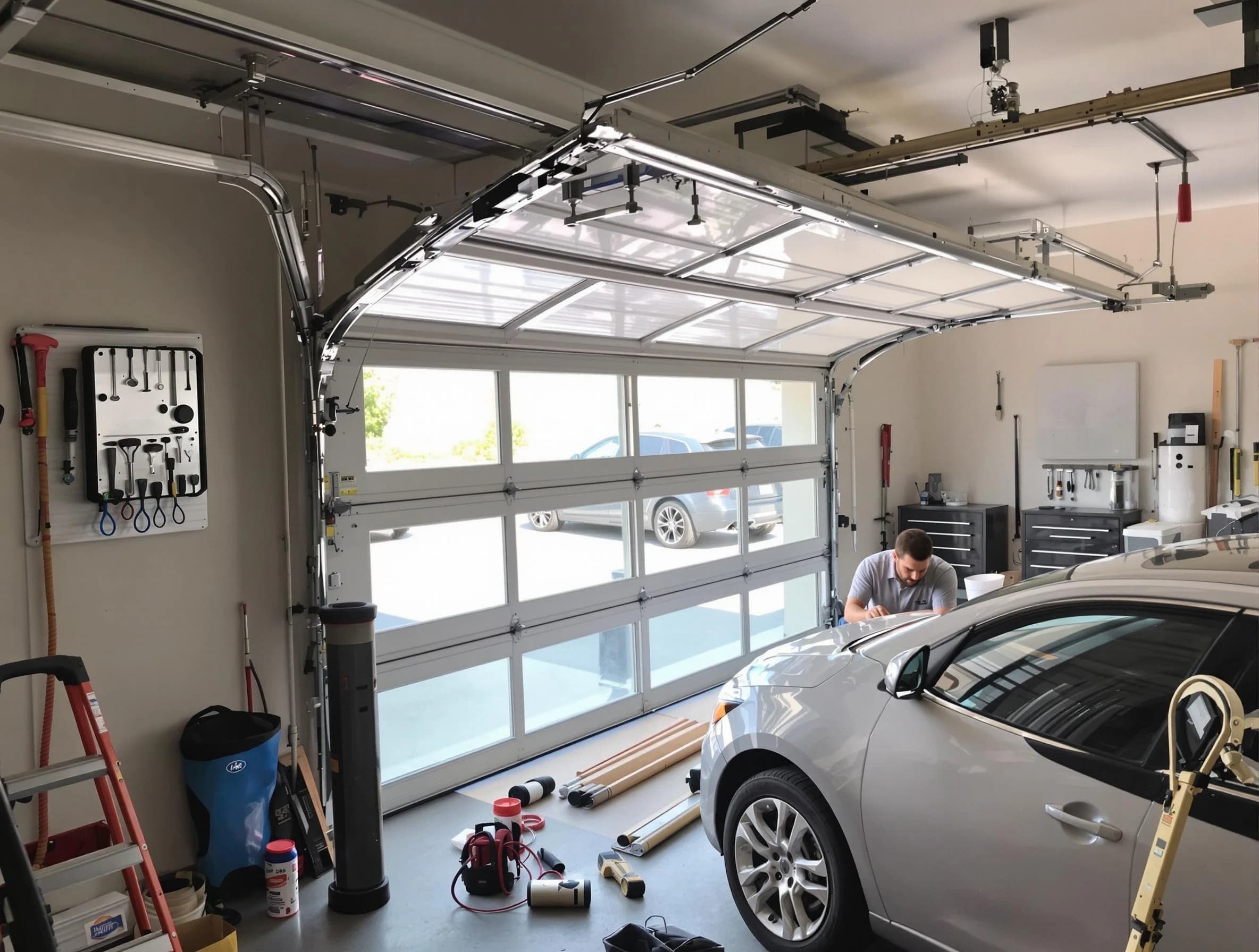 Garage door noise reduction service by Munhall Garage Door Repair in Munhall