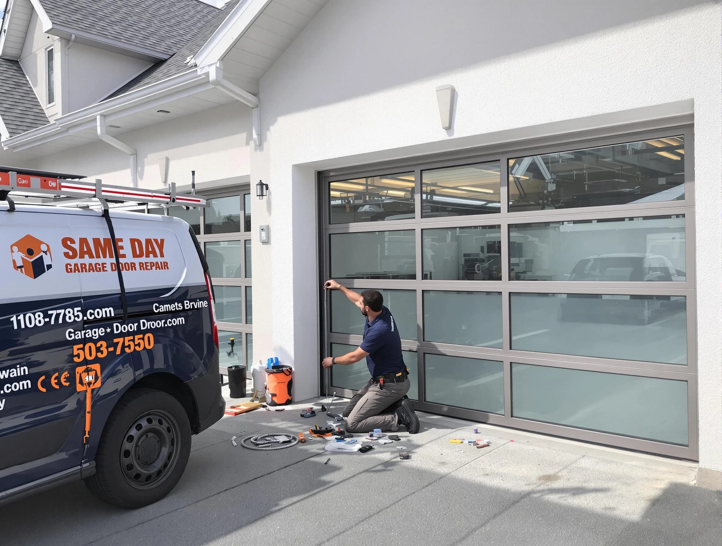 Same-day garage door repair service by Munhall Garage Door Repair in Munhall