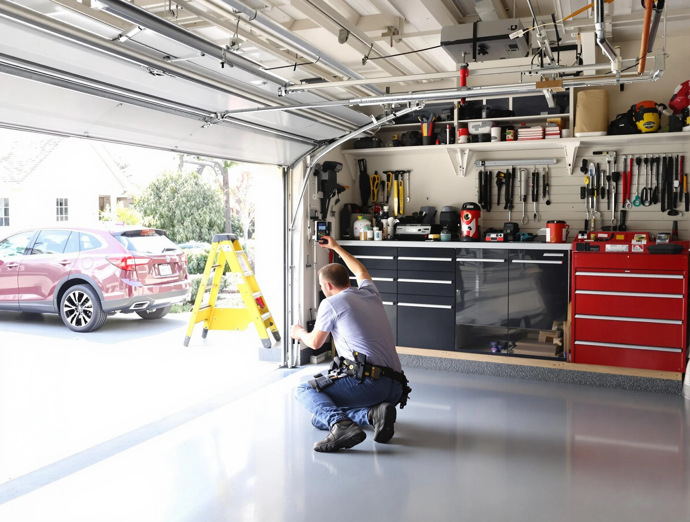Local garage door repair service by Munhall Garage Door Repair in Munhall